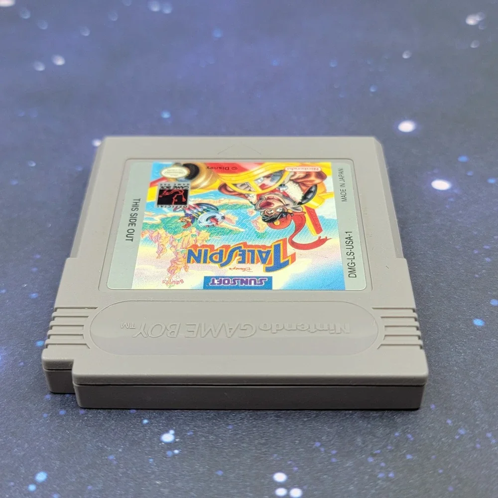 Disney TaleSpin Nintendo Game Boy Sunsoft DMG-LS-USA-1 Authentic Video Game